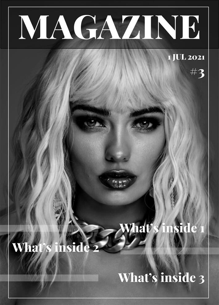 60s Old Magazine Template
