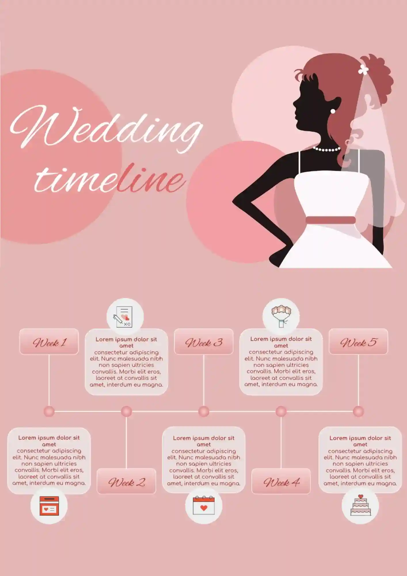 Wedding Timeline Template for Google Slides