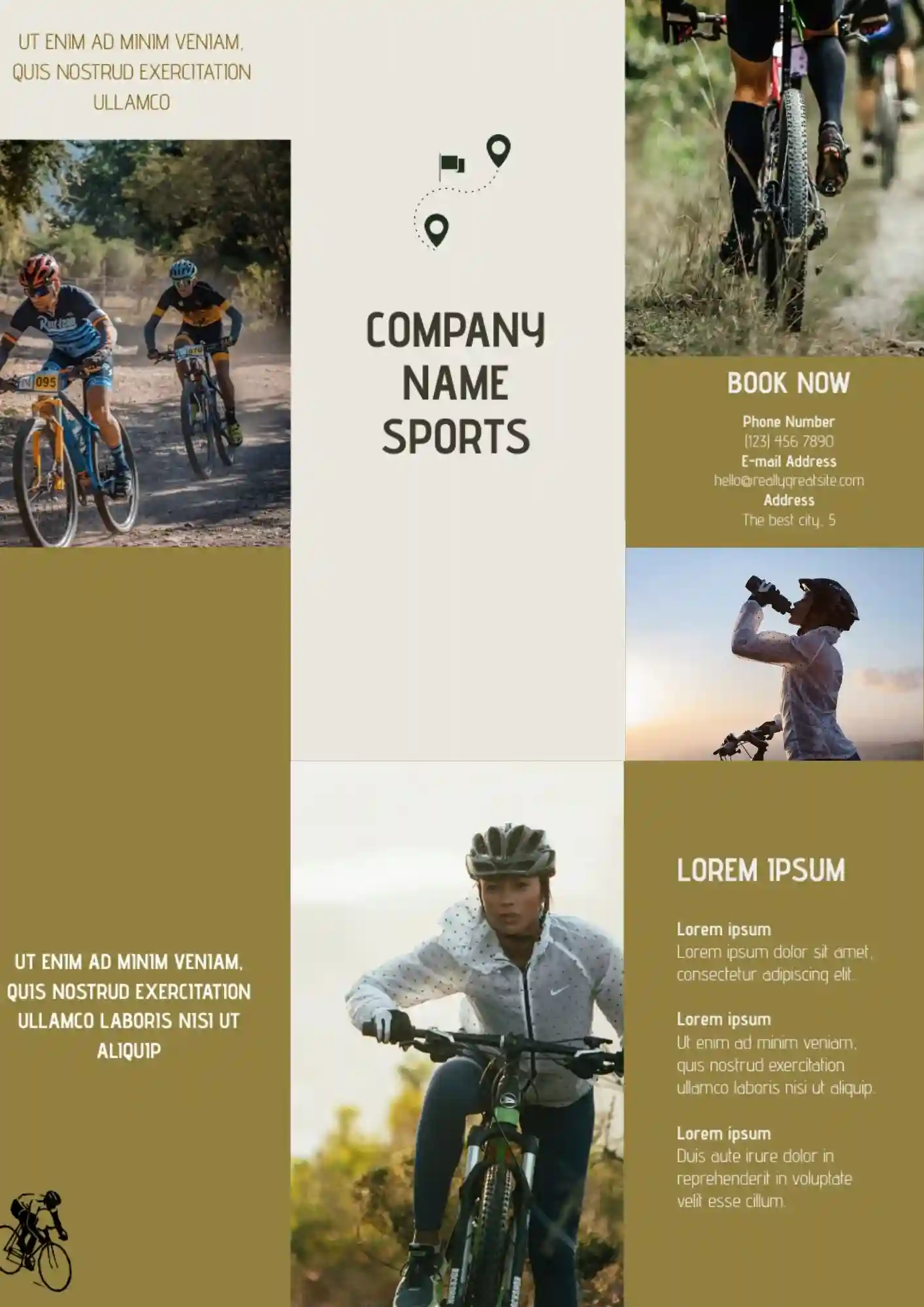 Brochure Sports Template