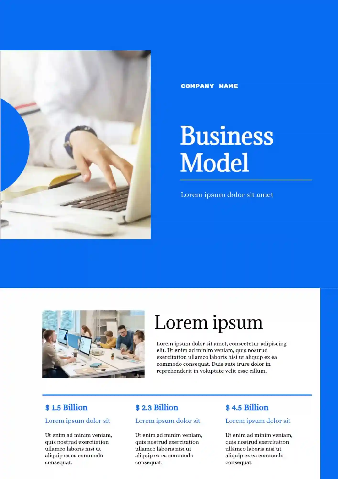 Business Model Template