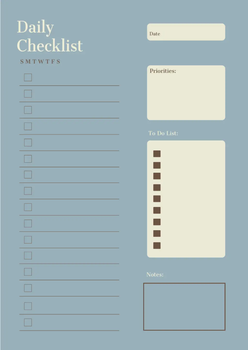 Fax Cover Letter Template