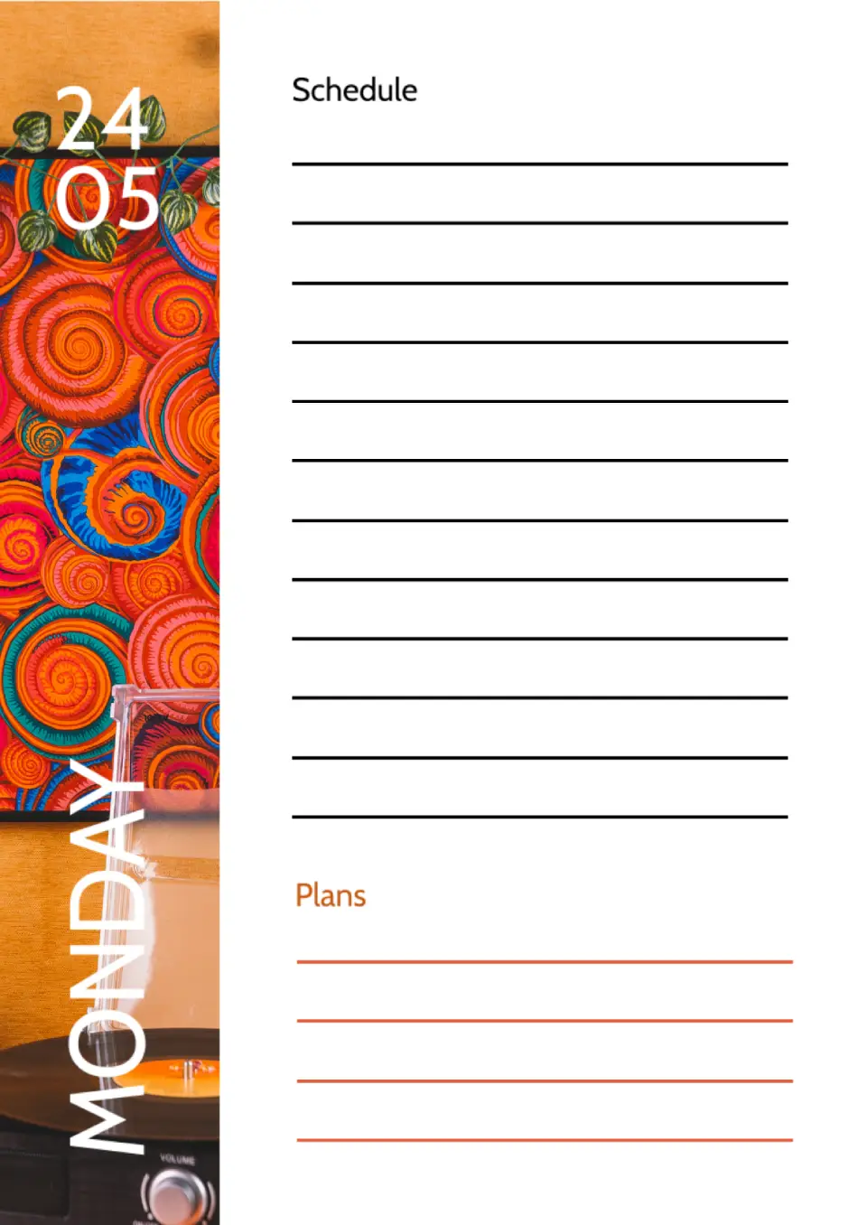 Planner Template