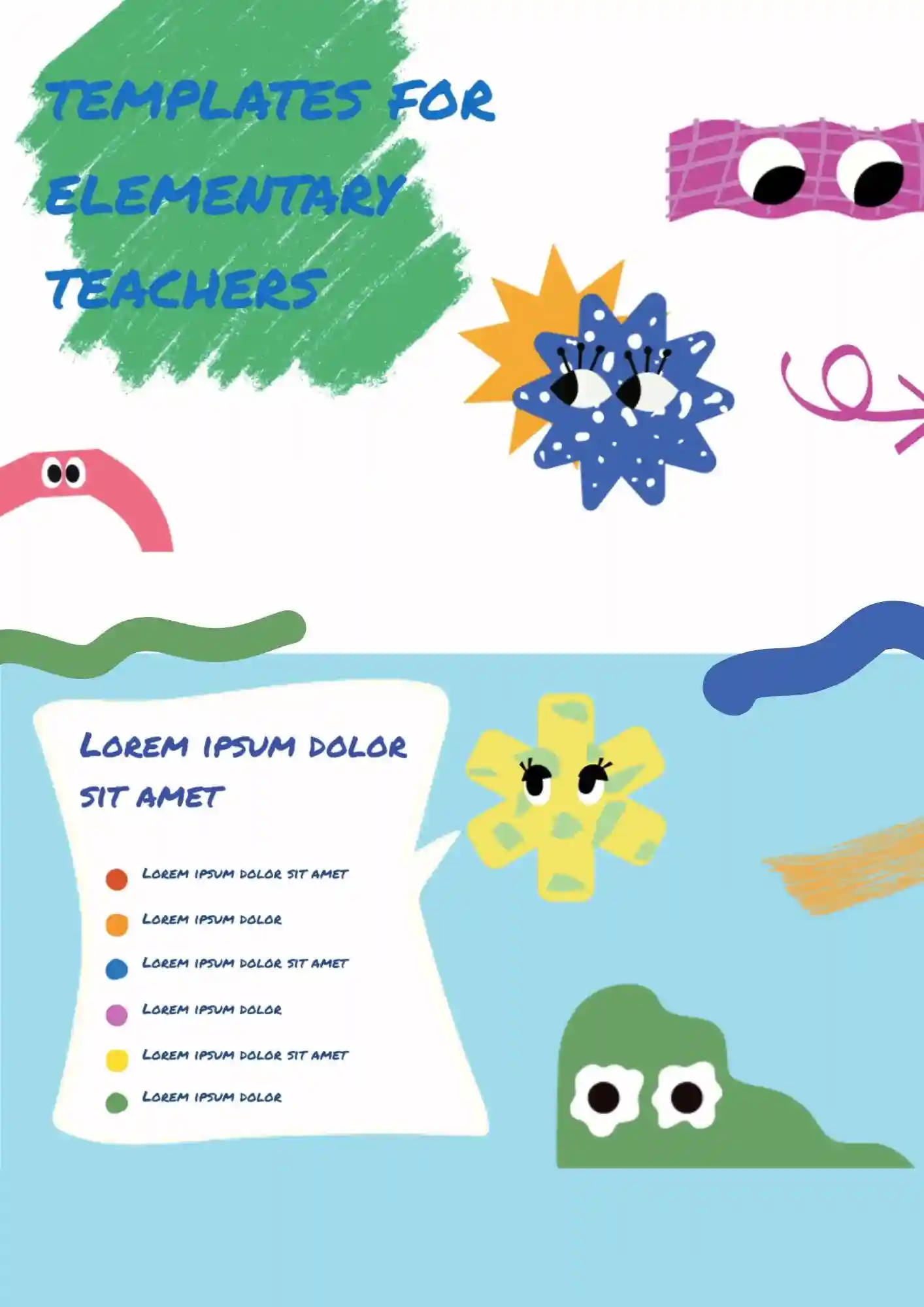 For Elementary Teachers
