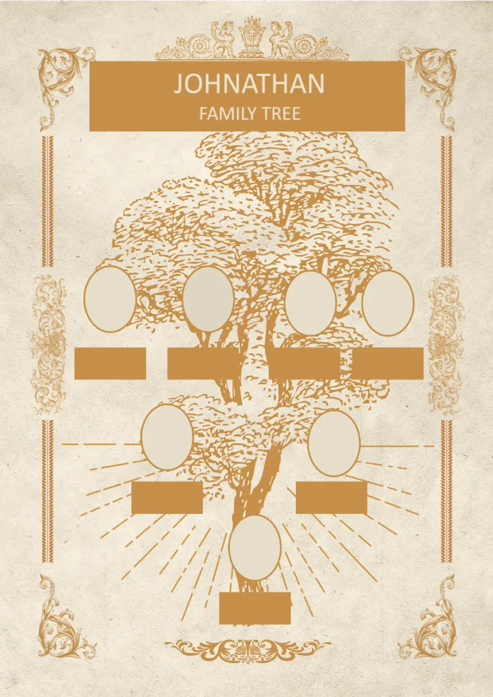 Genogram 3 Generations Template