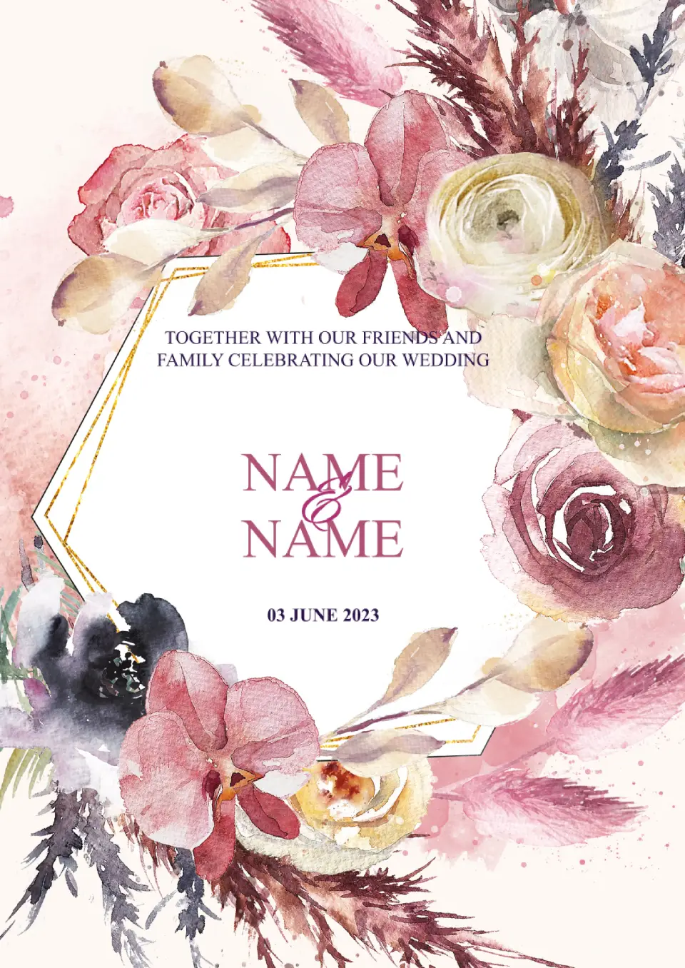 Wedding Invitation Template