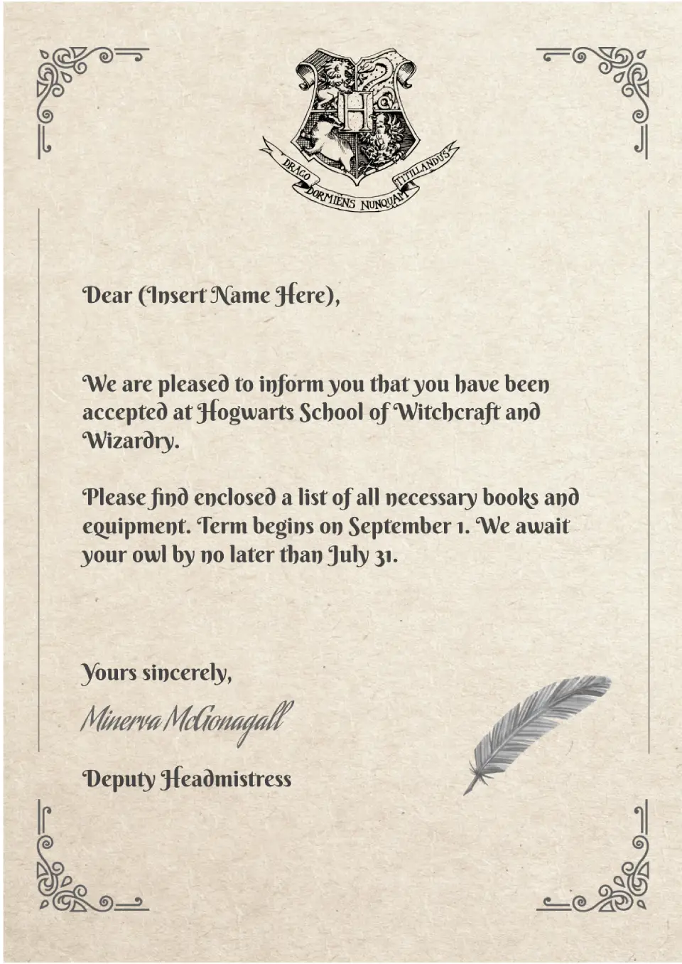 Business Letter Template
