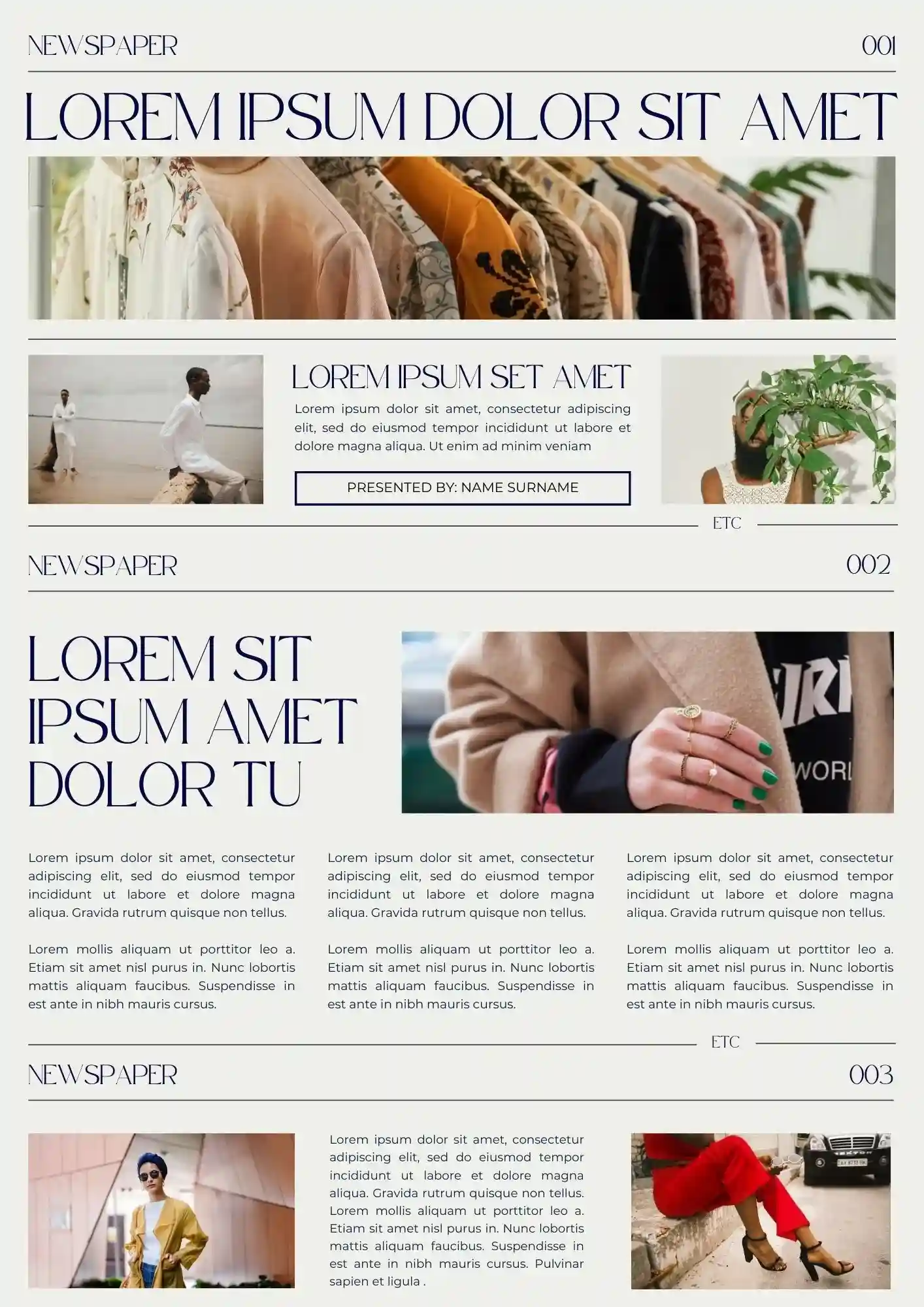 Newspaper Template