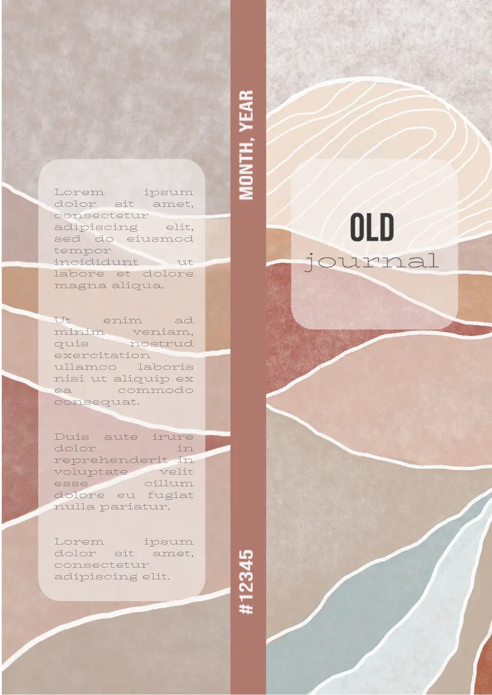 Old Journal Template