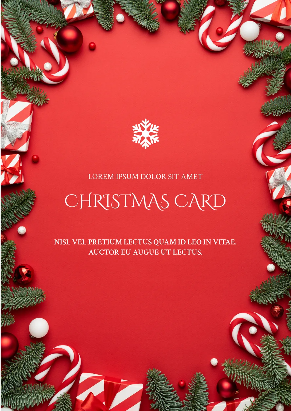 Christmas Card Template