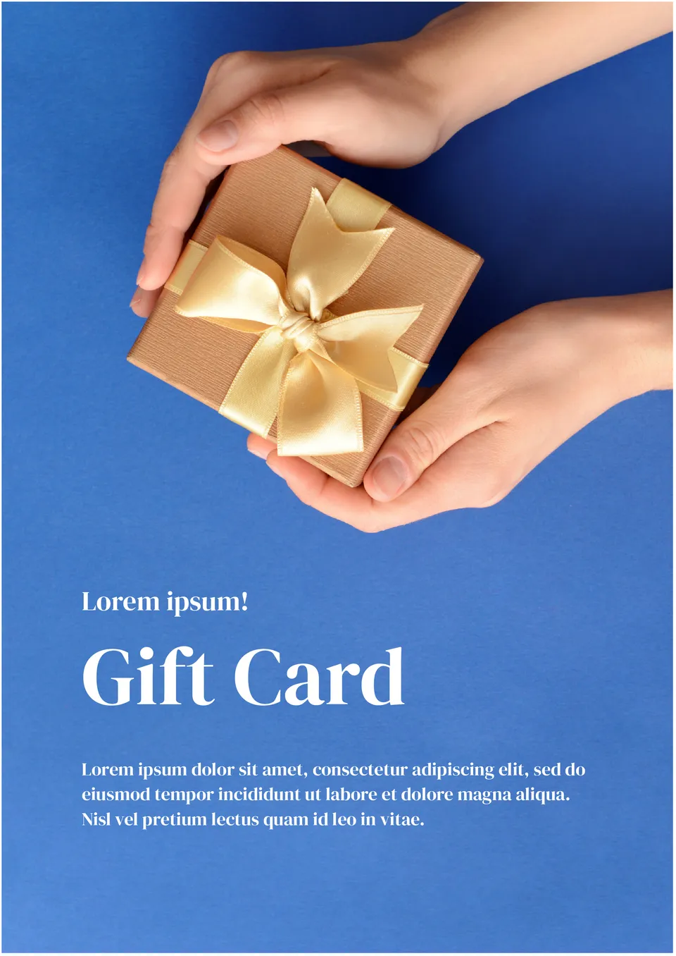 Gift Card Template