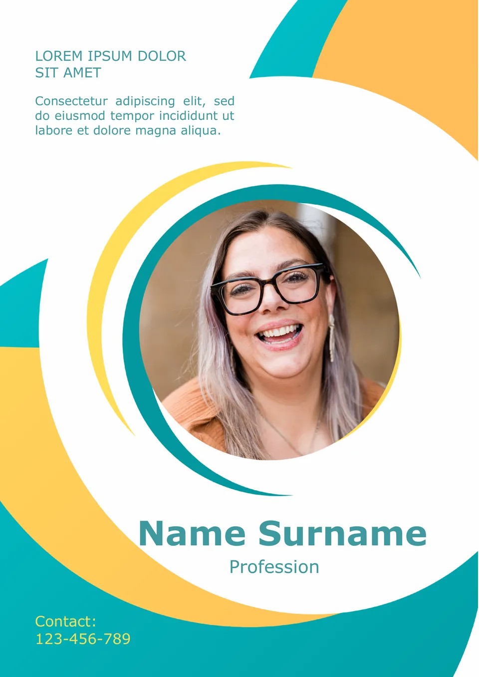 Name Card Template