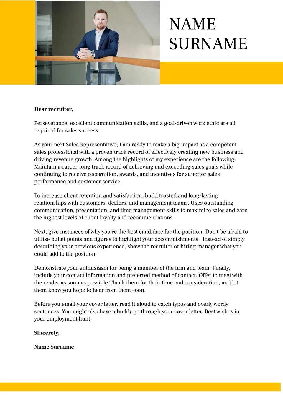 Offer Letter Template