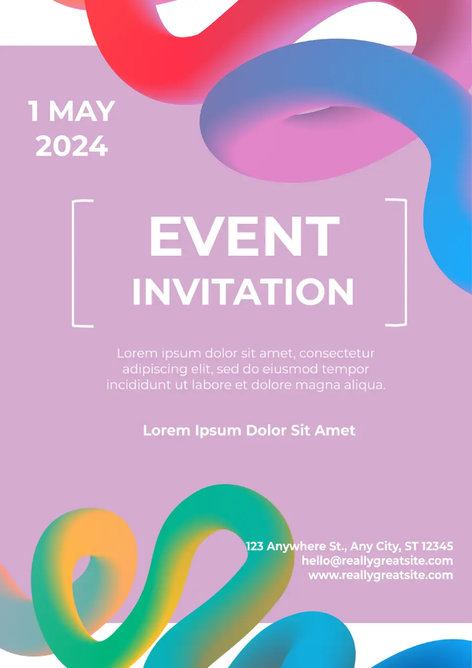 Event Invitation Template
