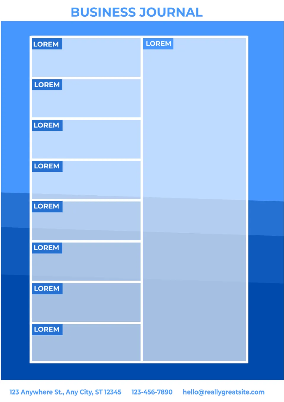 Business Journal Template