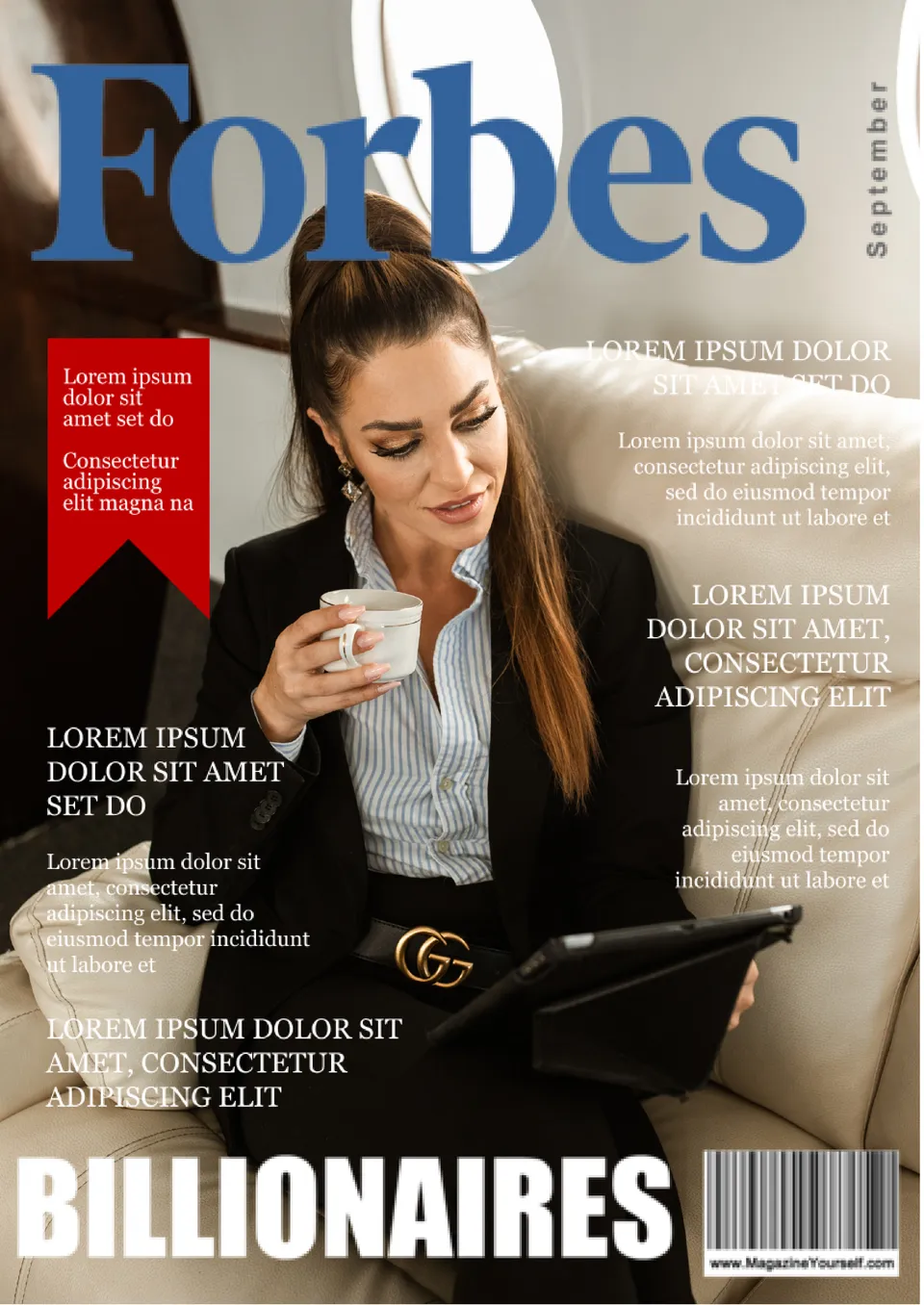 Forbes Magazine Template