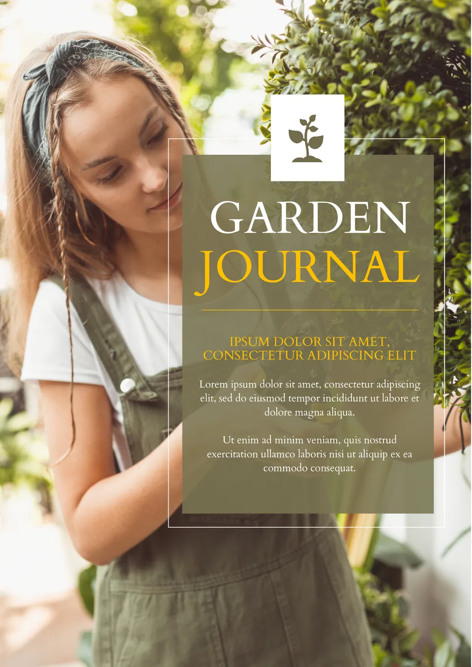 Garden Journal Template