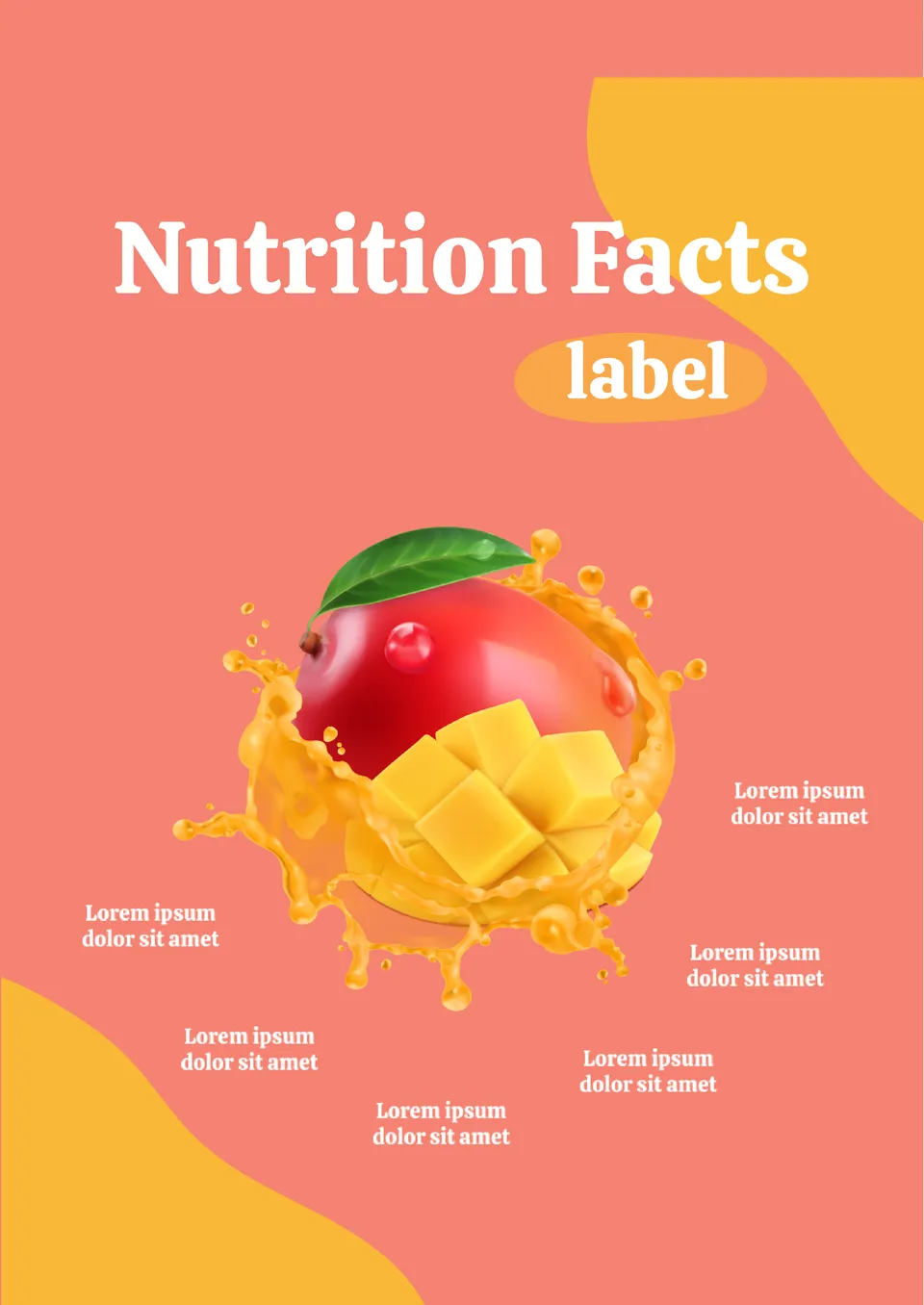 Nutrition Facts Label Template