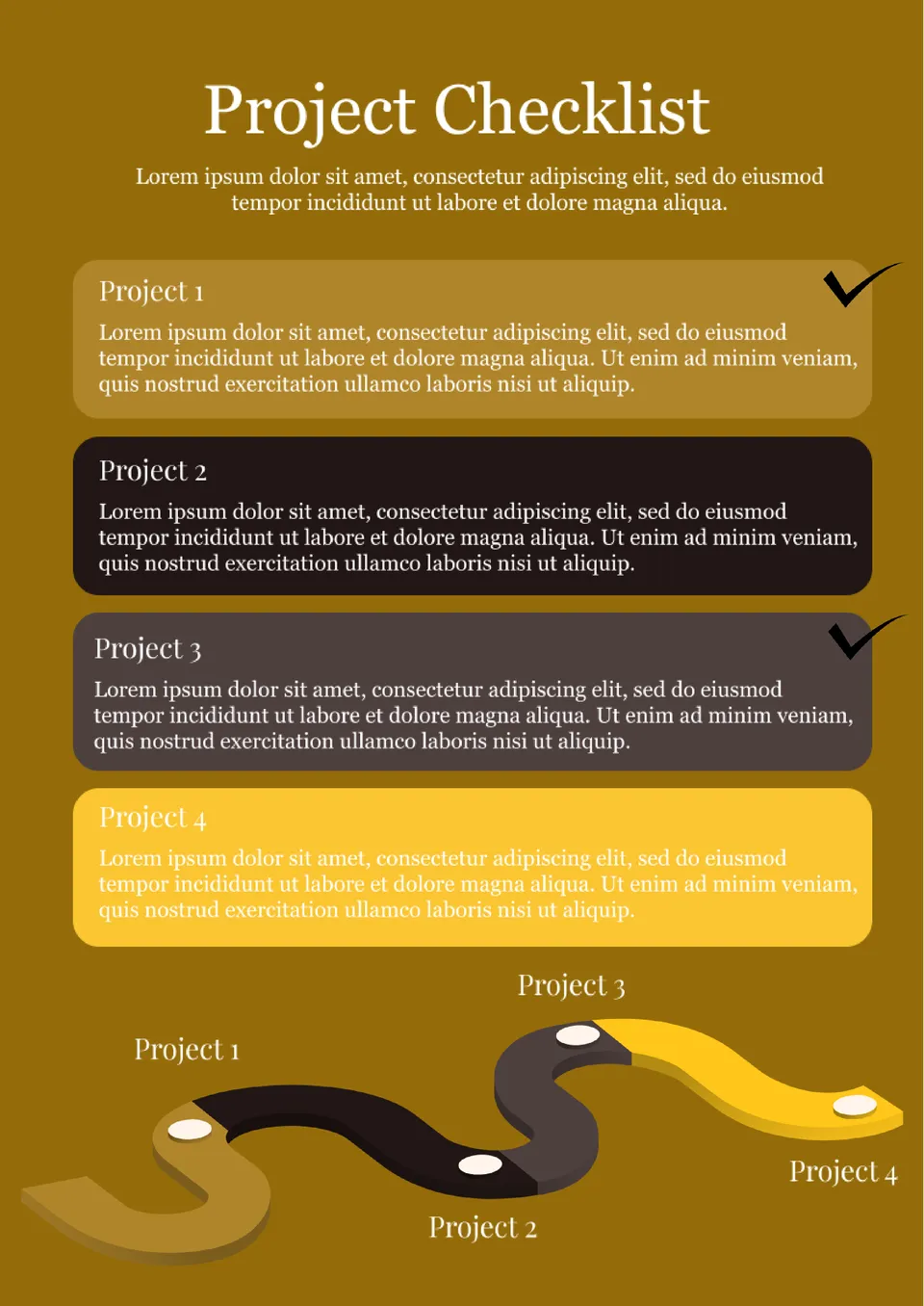 Project Checklist Template