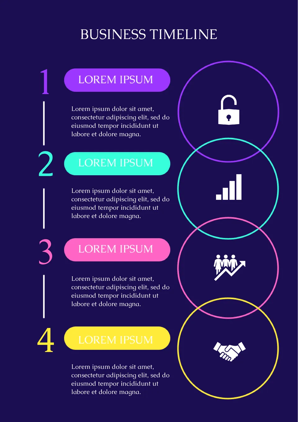 Business Timeline Template