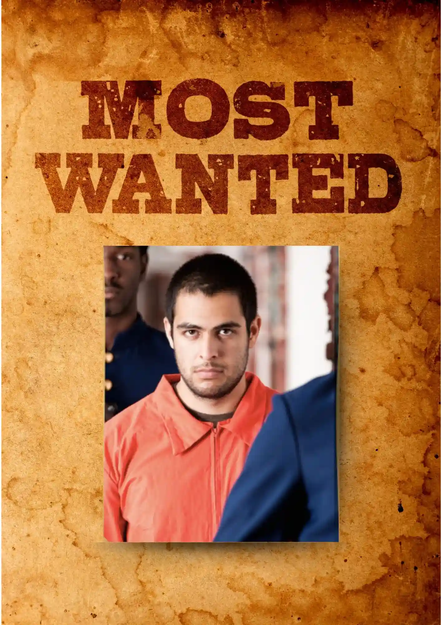 Wanted Poster Template for Google Slides