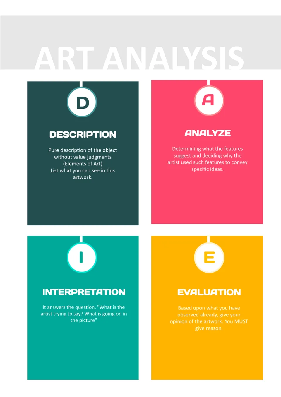 Art Analysis Template