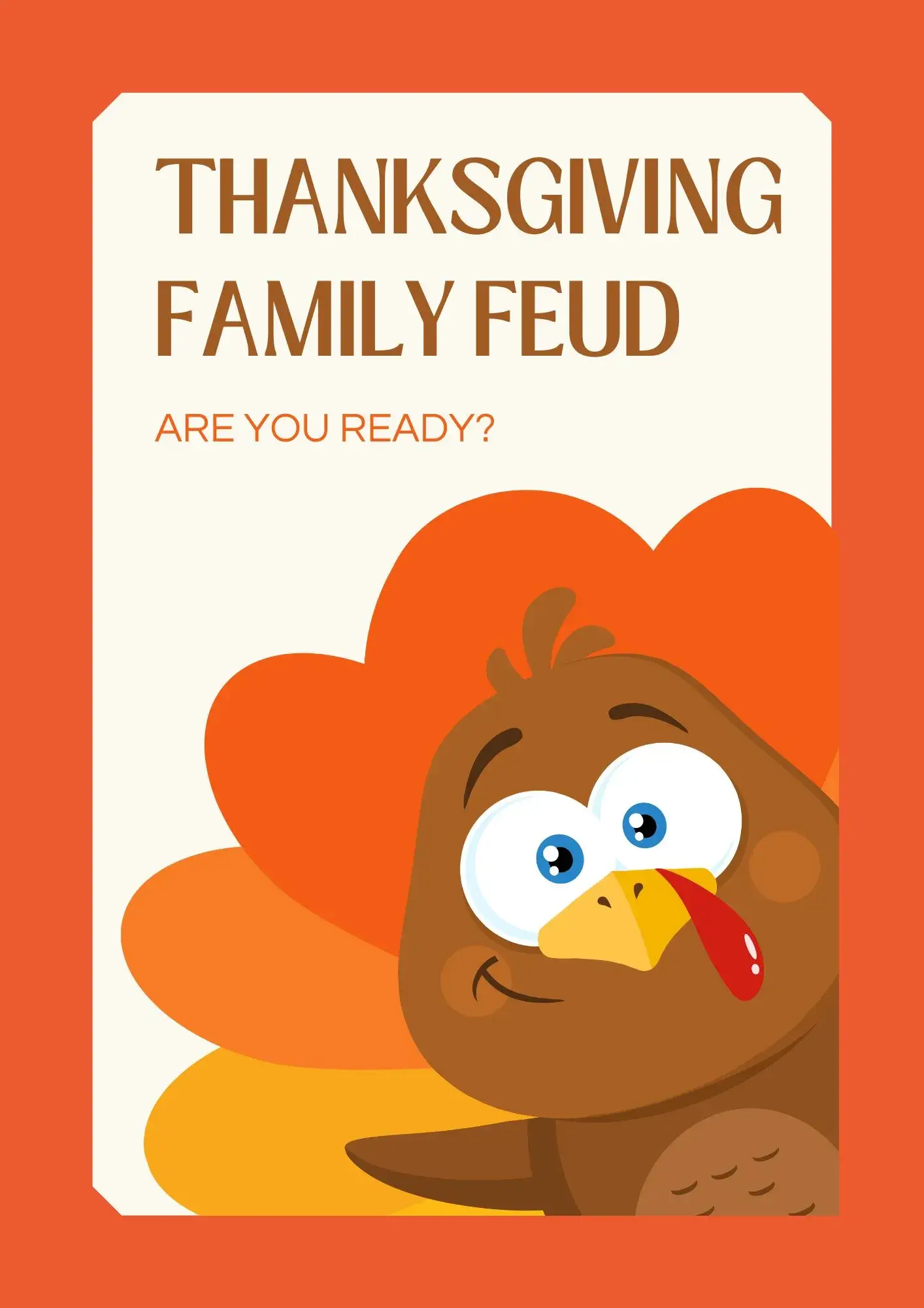 Thanksgiving Family Feud Template