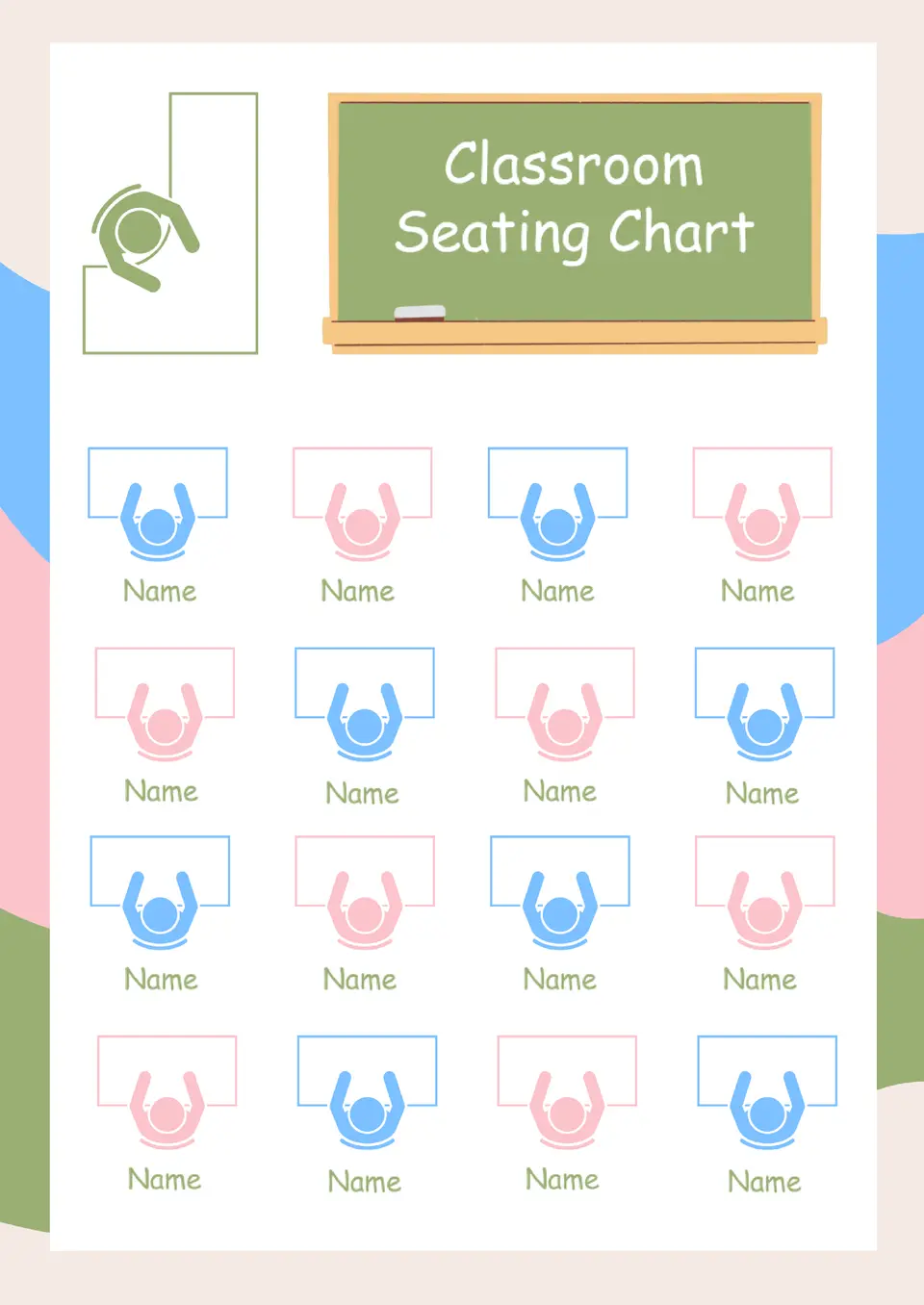Classroom Seating Chart Template