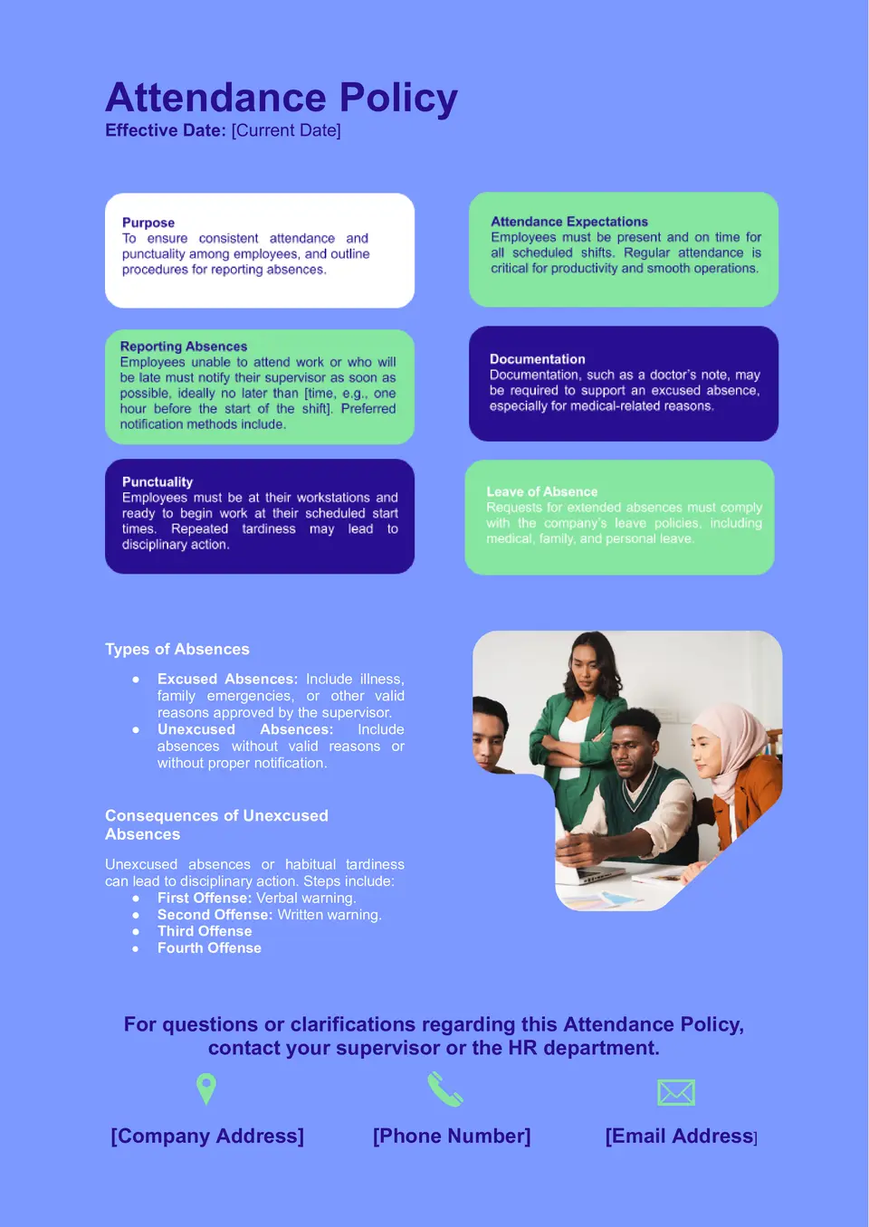 Attendance Policy Template