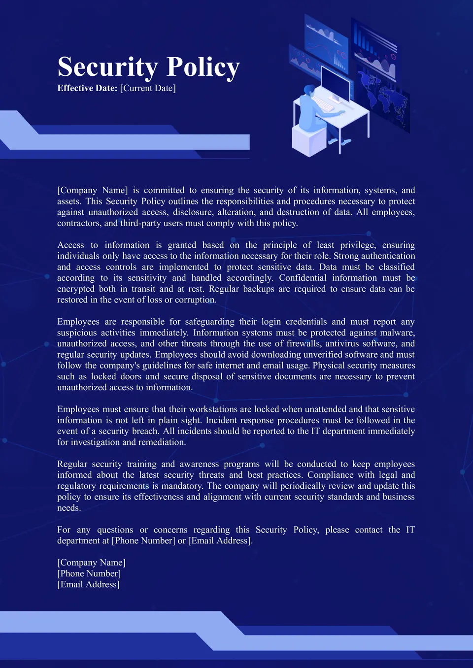 Security Policy Template