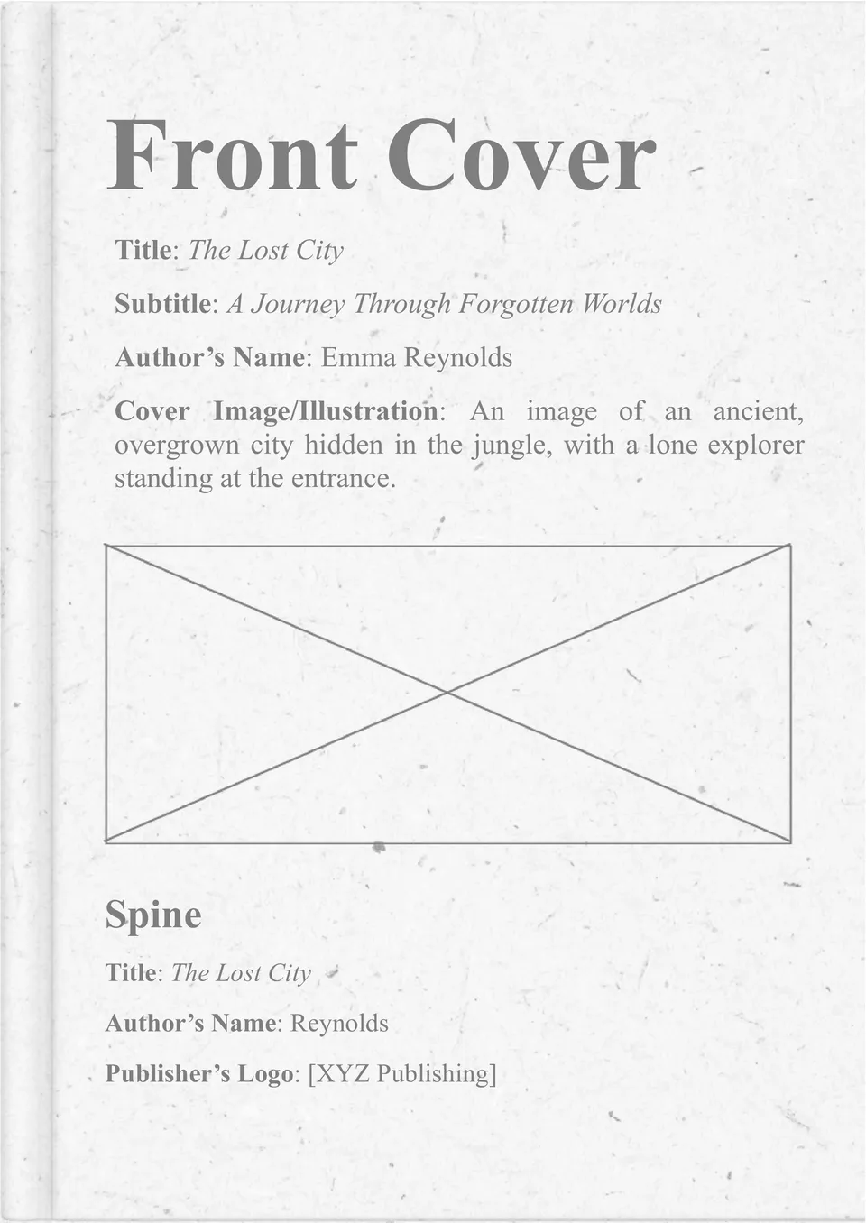 Jacket Book Template
