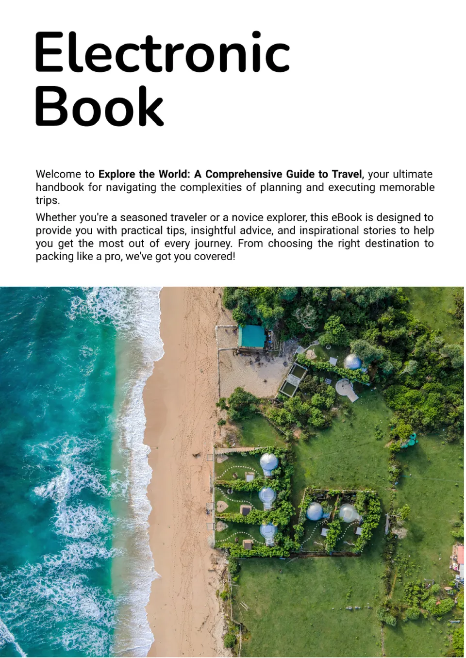 Electronic Book Template