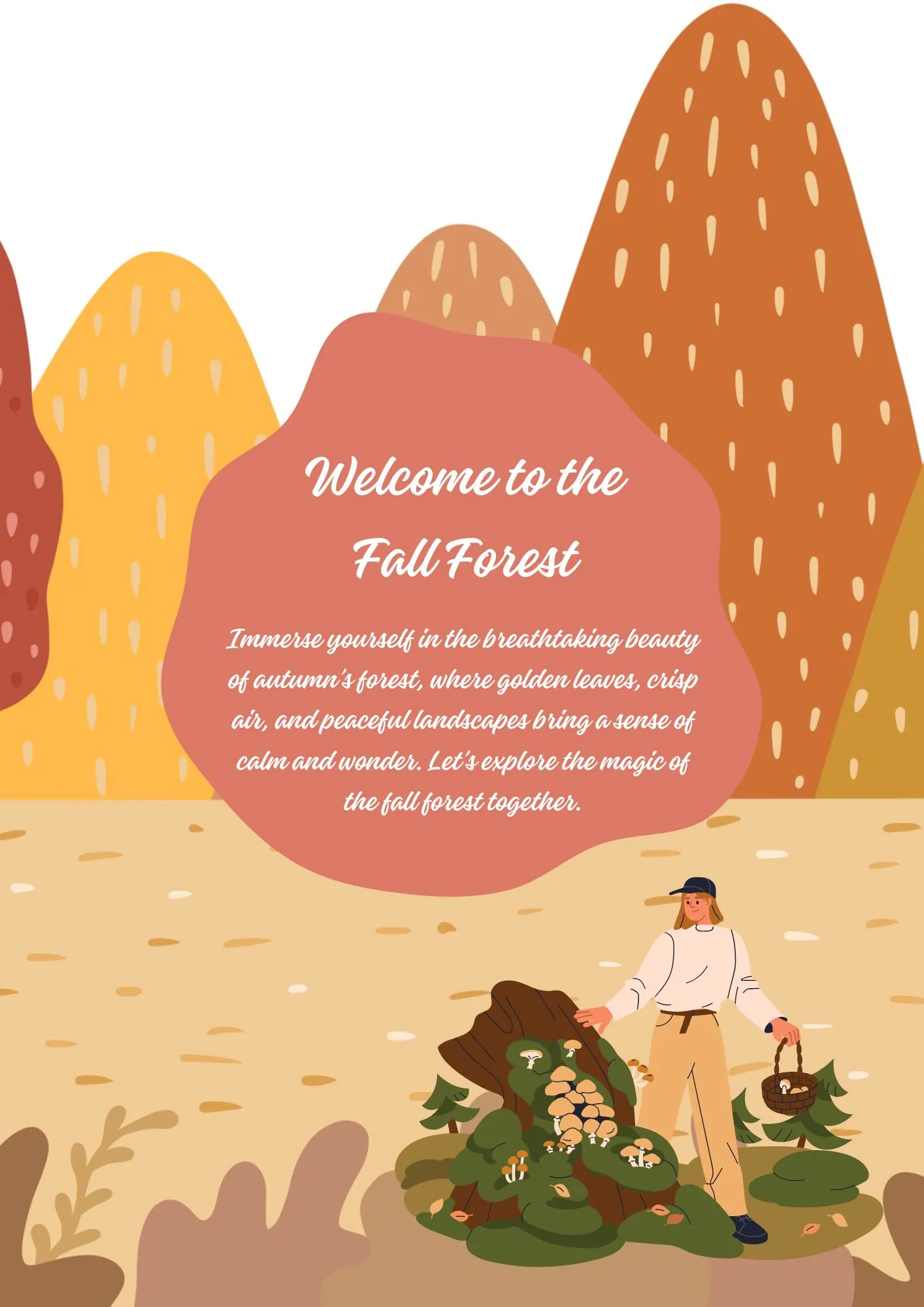 Fall Forest Template