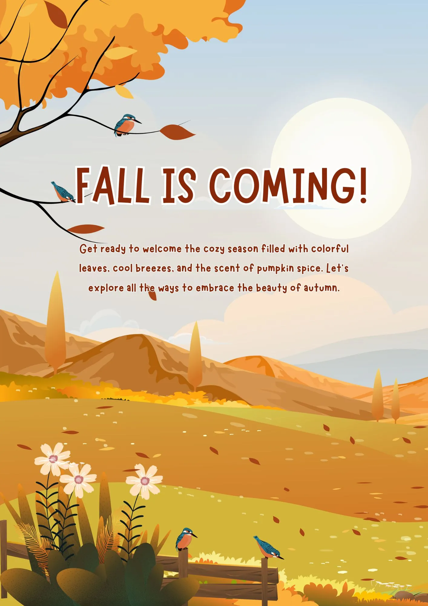 Fall is Coming Presentation Template