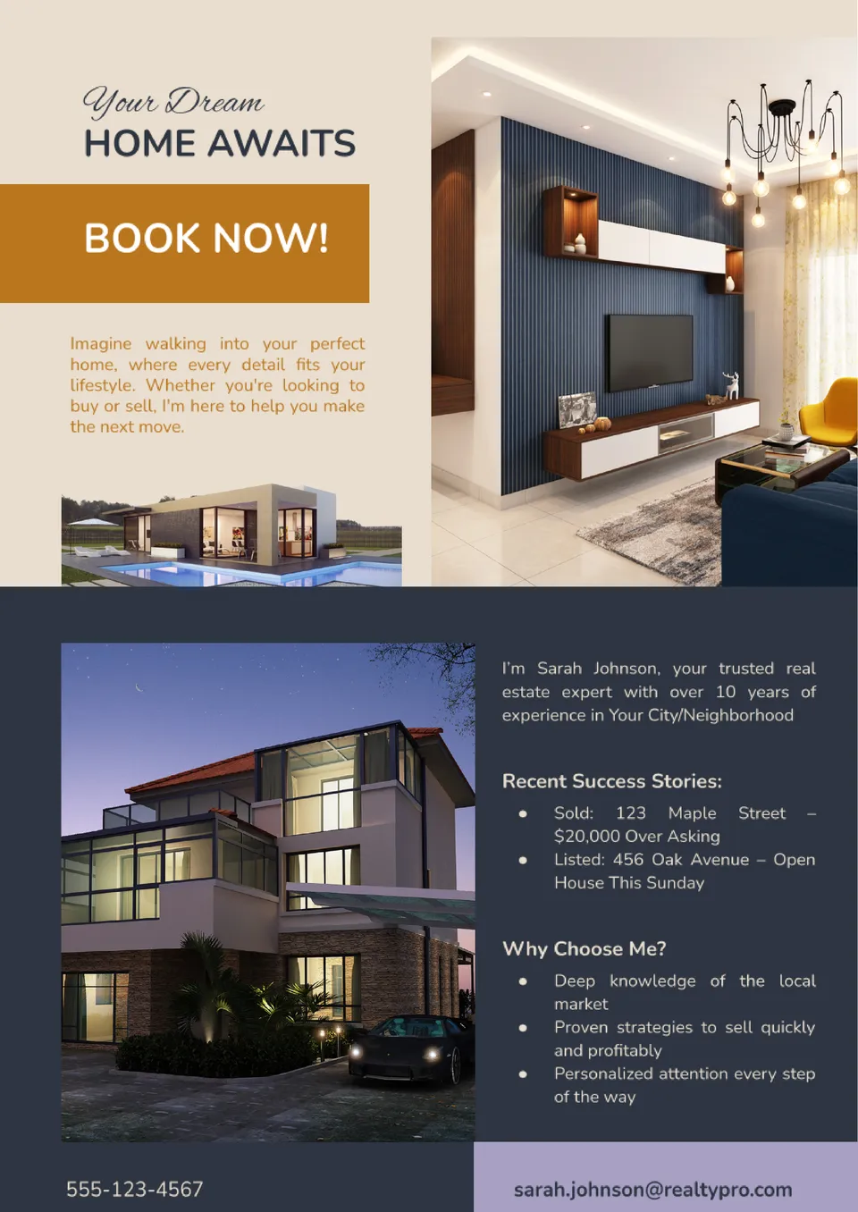 Real Estate Postcard Template