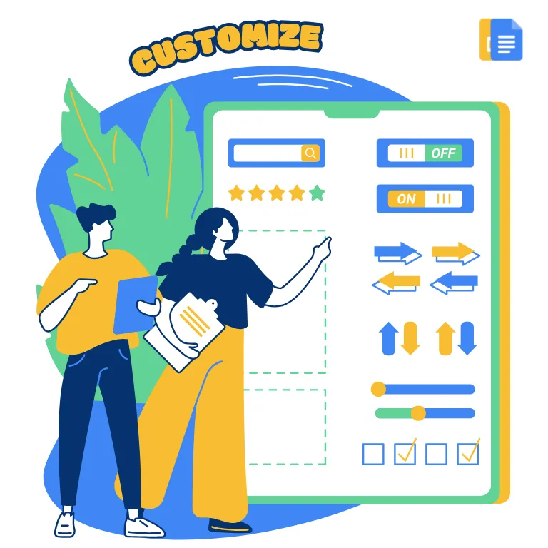 How to Customize Google Docs Planner Templates